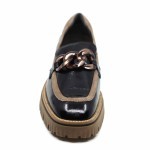 Softwaves mocassin zwart lakleer 9.02.02